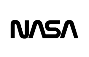 Valutek client, NASA logo in a black text.
